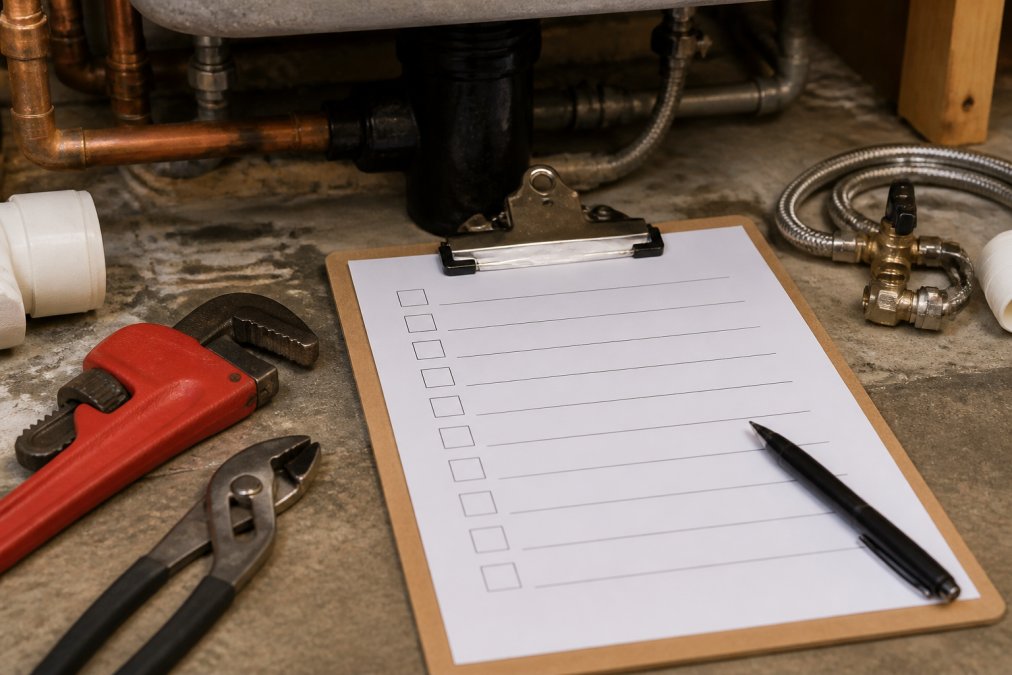 Residential Plumbing Maintenance Checklist 2026